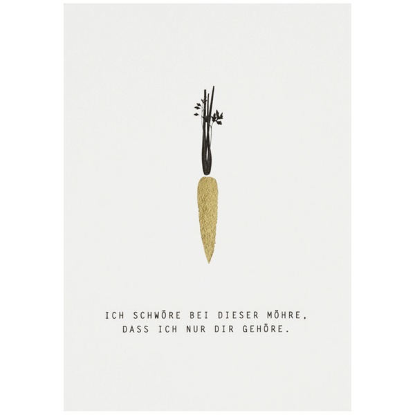 gross_62618-lieblings-postkarte-i_754581c5LAylTnRcc6Y Lieblings Postkarte Ich schwöre bei dieser Möhre dass ich nur dir gehöre- im 6er Set