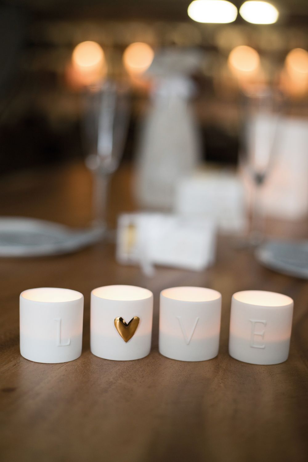 Windlichter, Kerzenhalter, Tischdeko, Herzdekoration, Lichtakzente