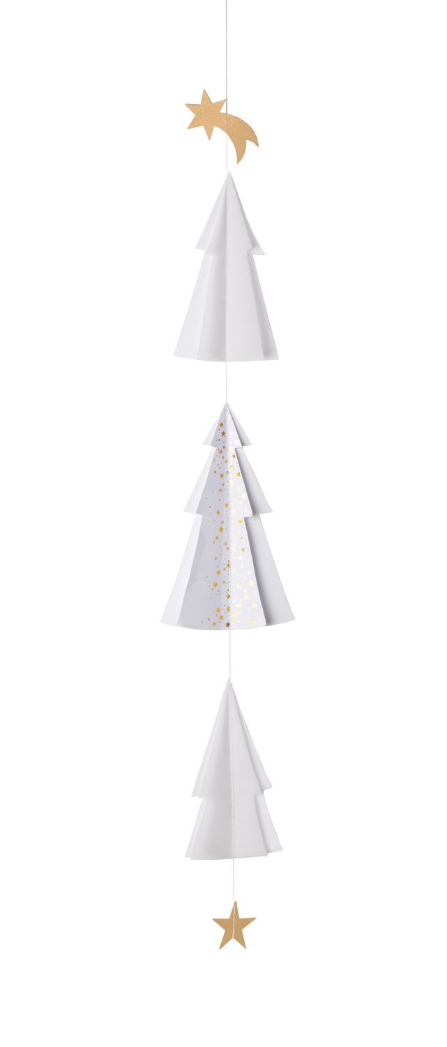 Tannenkette "Sternchen" 57 cm