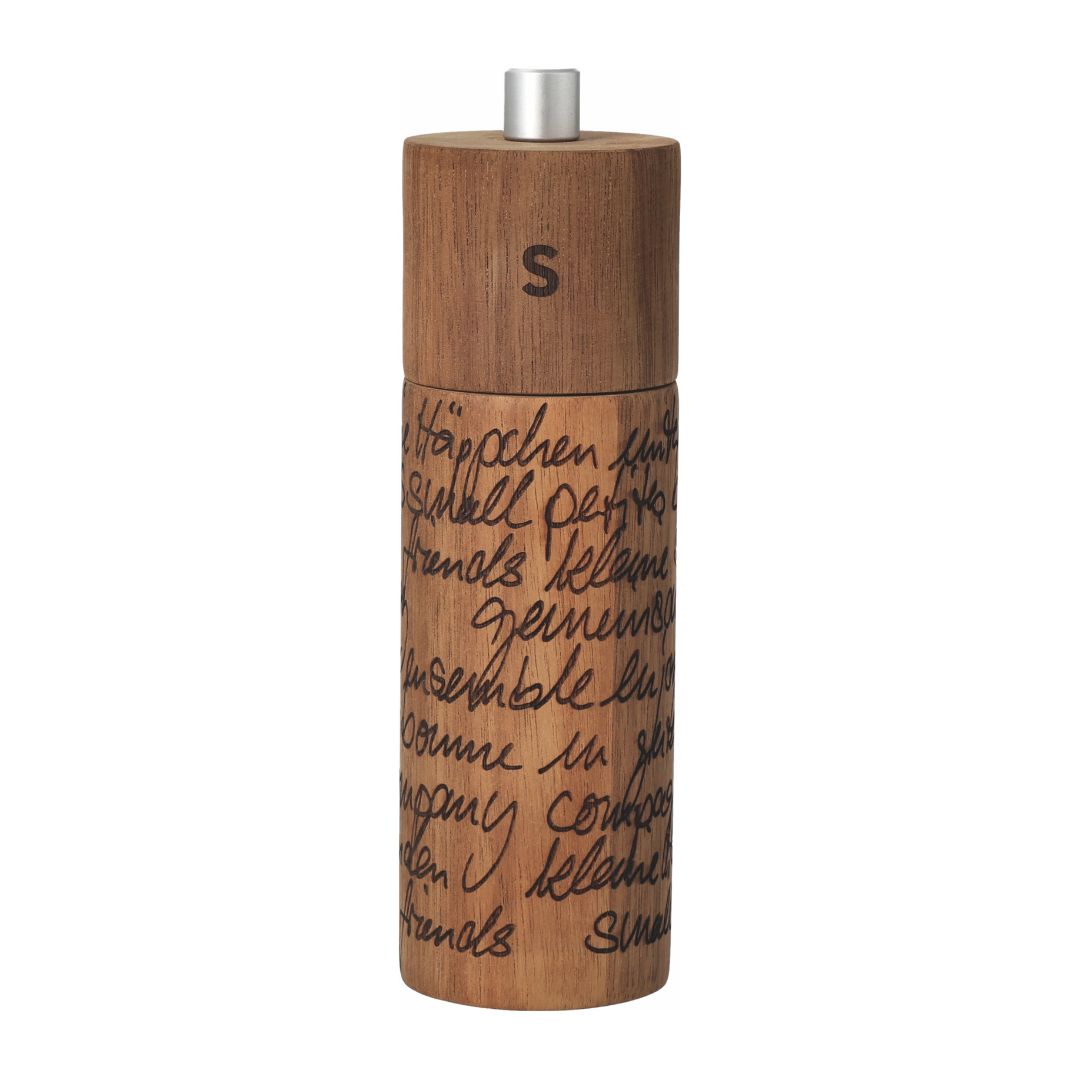Häppchenweise Salzmühle Flasche, Zylinder