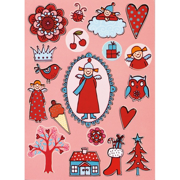 gross_88310_433057VH9SnBCsyzXCS Himmlische Schwester Aufkleberkarte