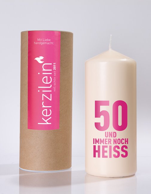 Flamme "50 und immer noch heiß"