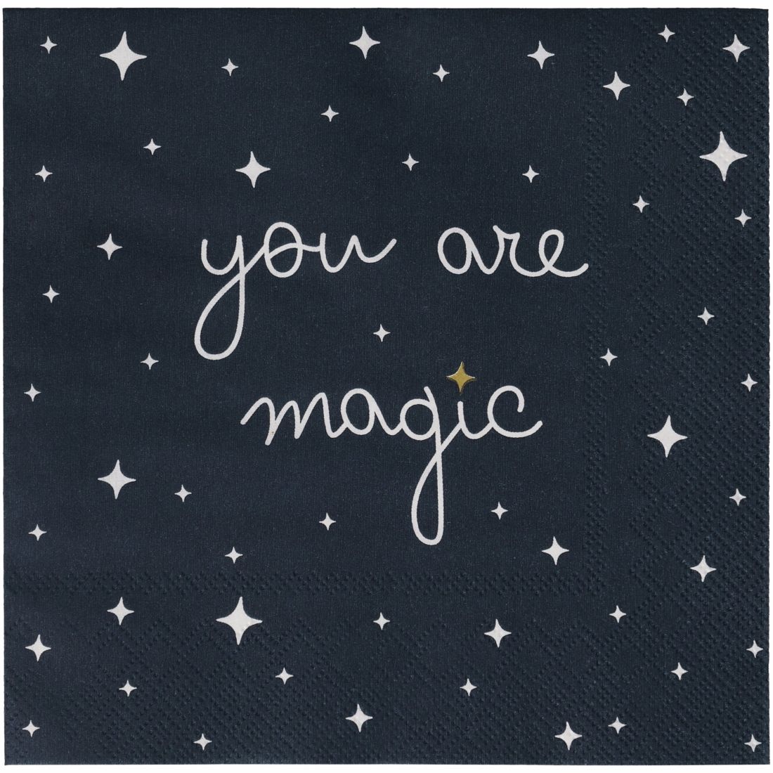 Packung der 3-lagigen räder Papierservietten You are magic für festliche Anlässe