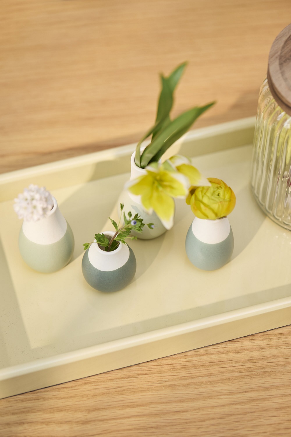 Minivasen, Vase, Blumen, Deko, Vasen-Set