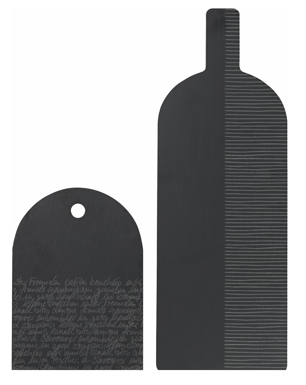 Häppchenweise Servierplatten Set Häppchenweise Servierplatten Set