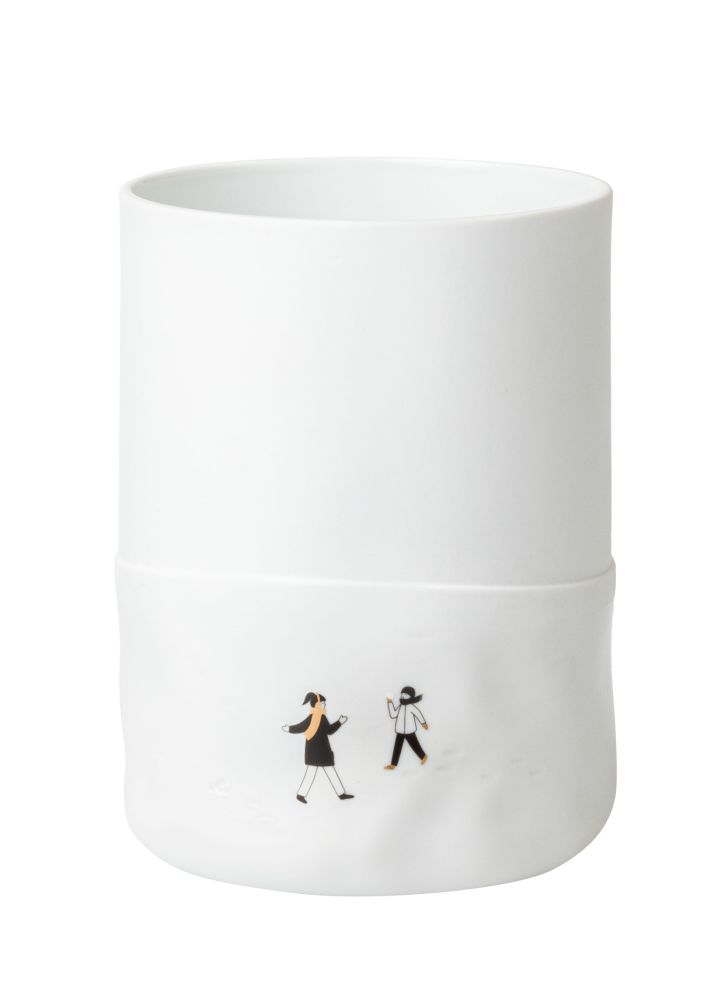 Vase "Schneeballschlacht"
