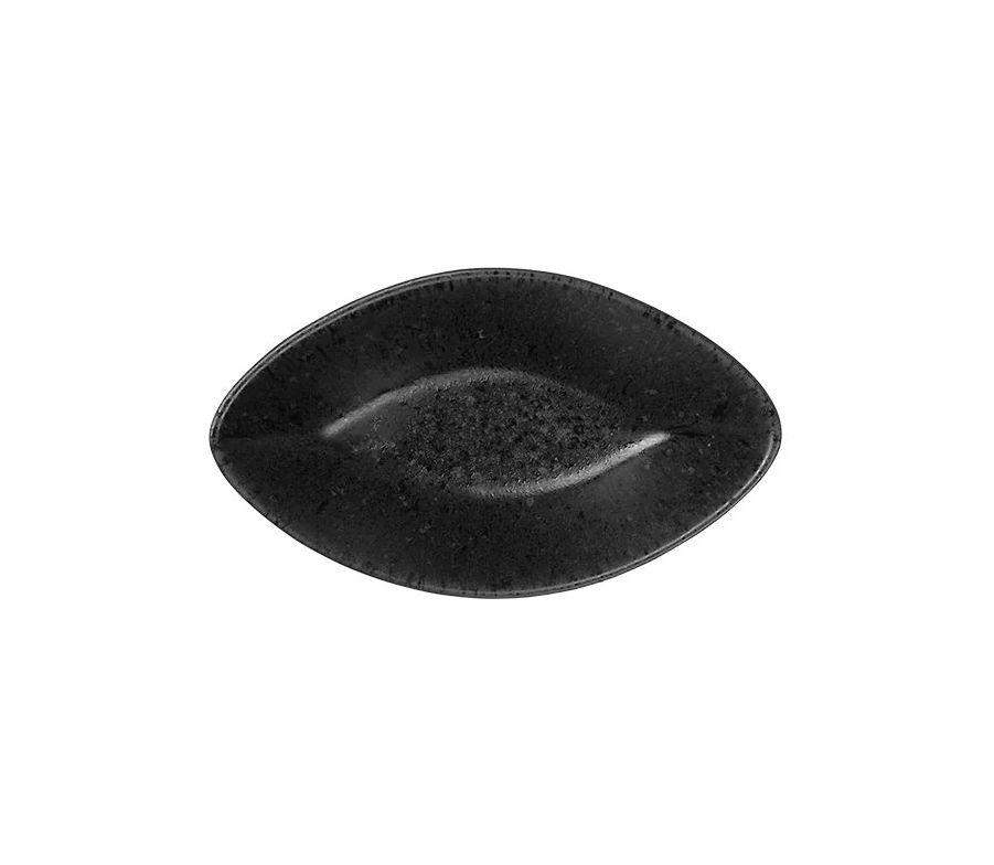 Schälchen elliptisch, grande nero, schwarz Bekleidung, Hut