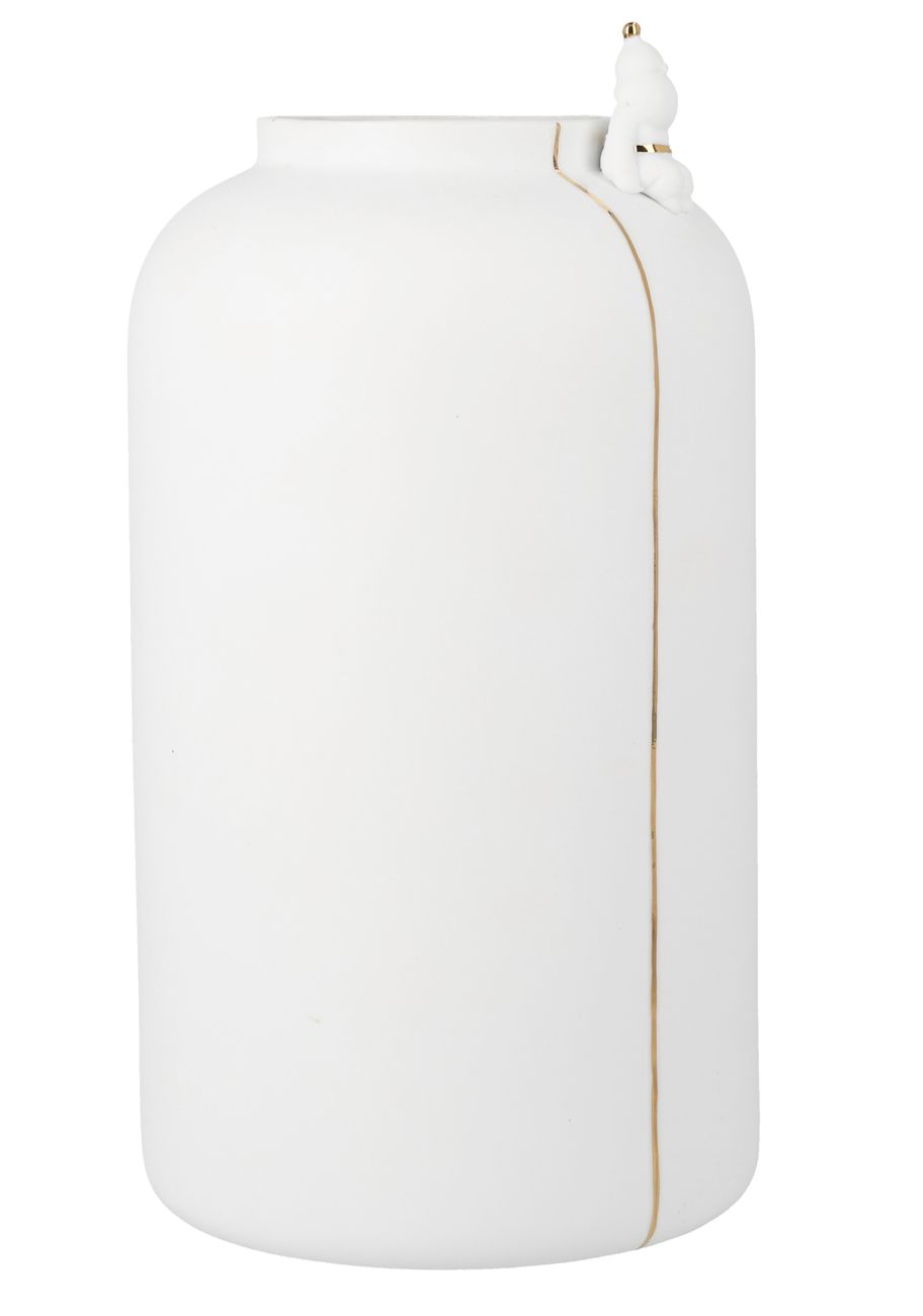 Vase "Winterblumen" Krug, Töpferei, Kunst, Porzellan