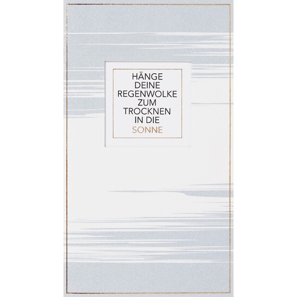 Malerei Karte "Sonne" 12er Set