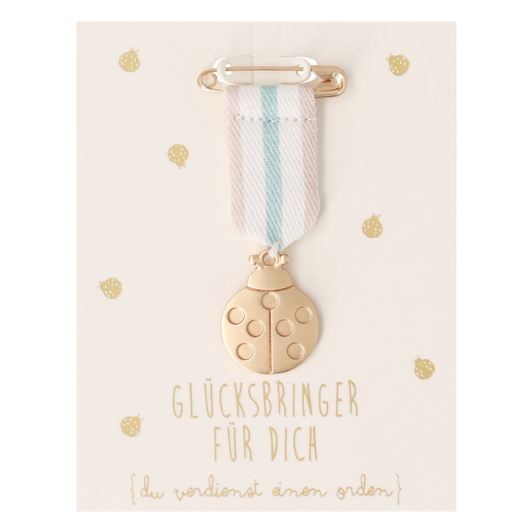 räder Orden Marienkäfer Glücksbringer für dich platziert auf der passenden Geschenkkarte