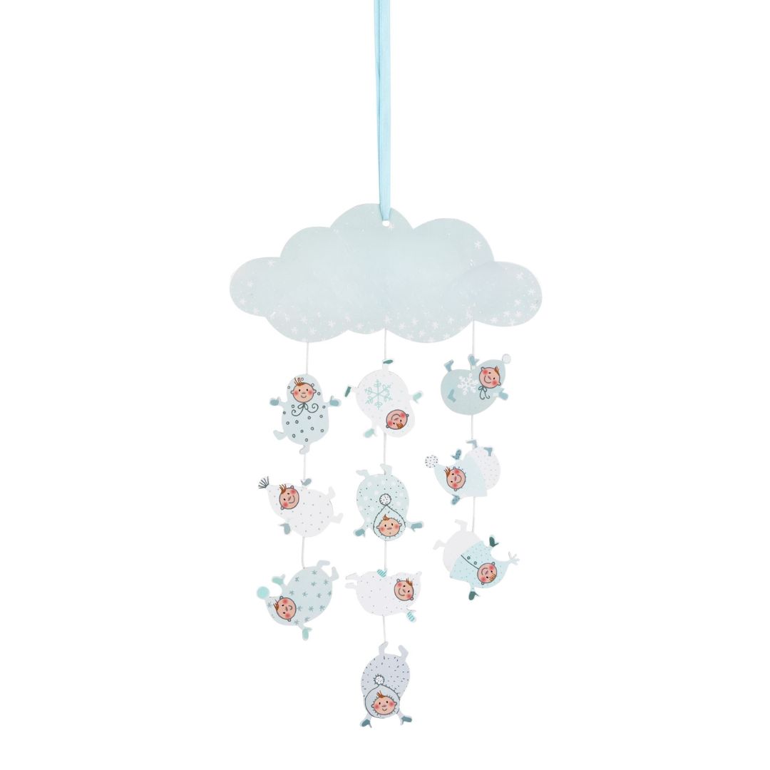 Himmlische Schwestern Flocken Mobile New Edition 4 Leuchter, Lampe