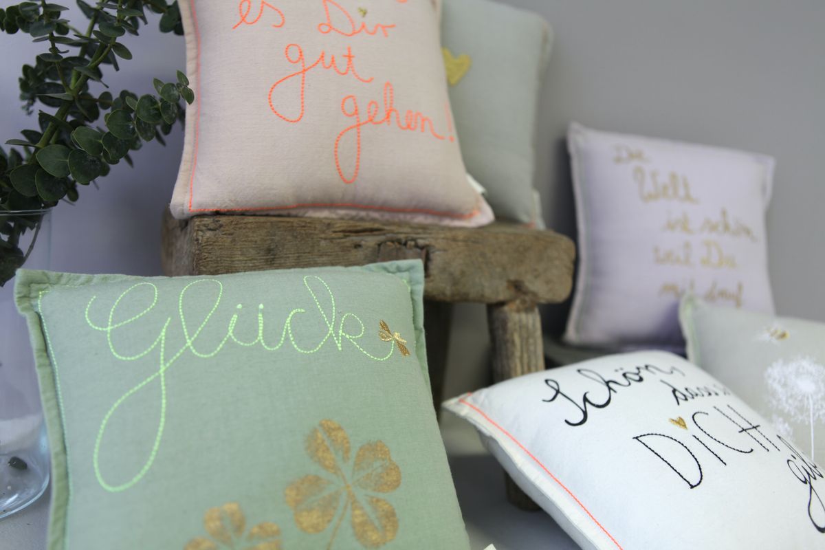 Kissen, Dekoration für Zuhause, Pflanze