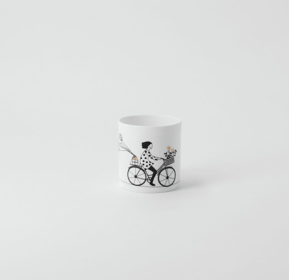 Porzellan, Töpferei, Tasse, Rad, Fahrrad