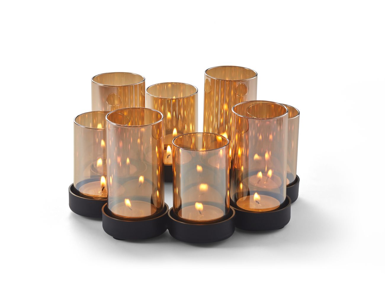Bello Horizonte Lichtspiel, piccolo Zylinder, Kerze, Lampe