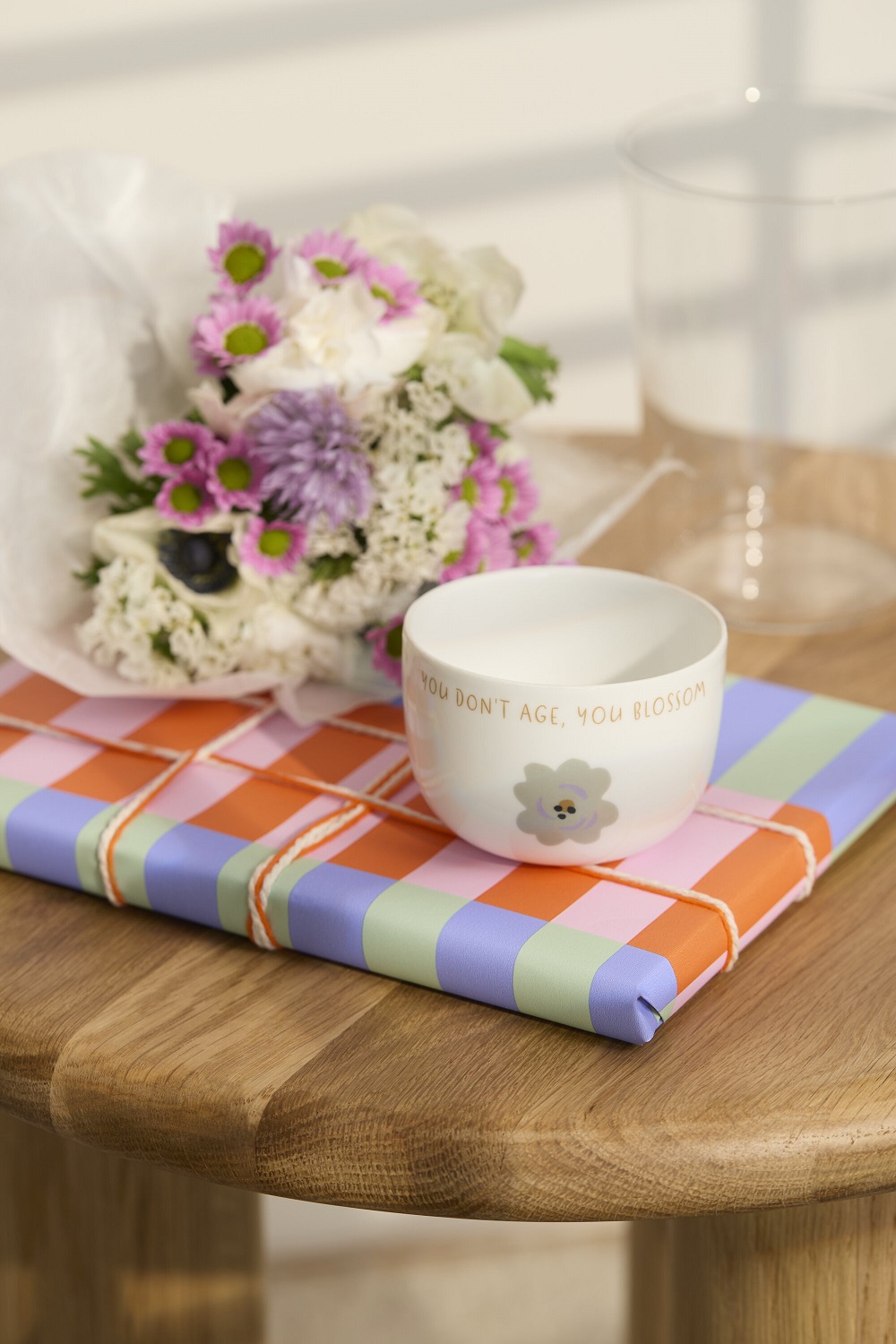 blumenstrauß, bouquet, porzellan-schale, tasse, tagesdeko