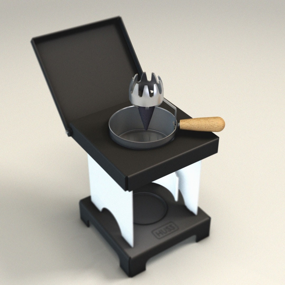 Hockerkocher - Der Alleskönner - schwarz