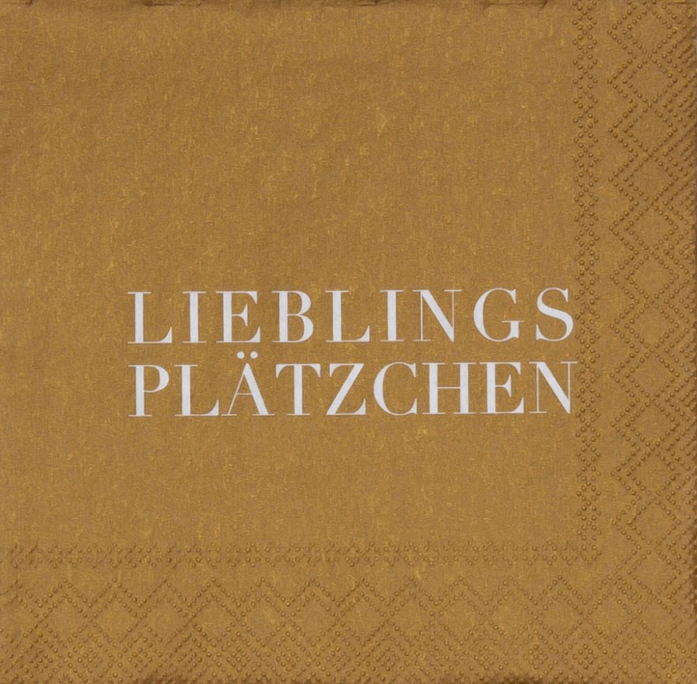 Cocktailserviette "Lieblingsplätzchen"