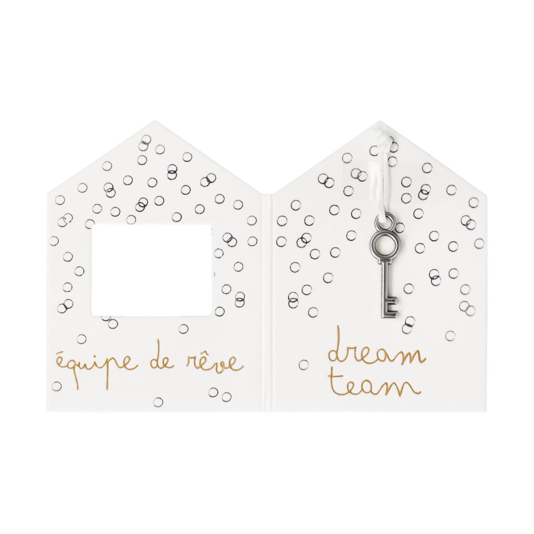 karte, geschenk, schluessel, traum, team