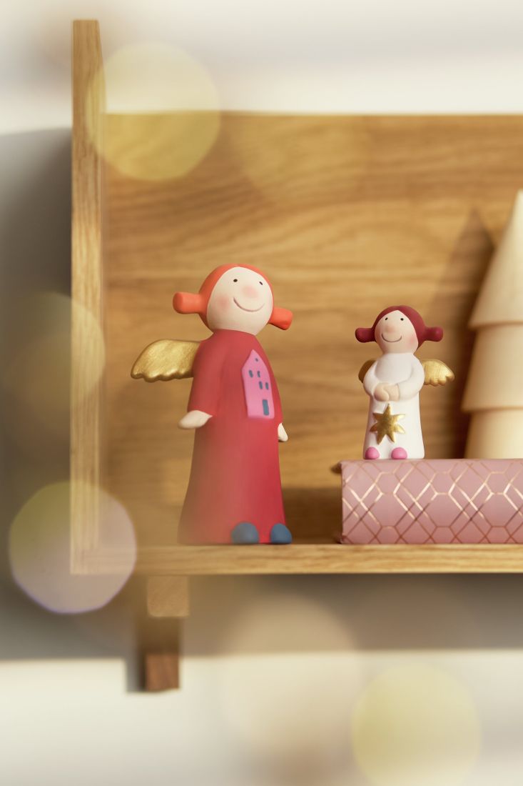 räder Himmlische Schwester Rosiine liebevoll dekoriert auf einem  Regal