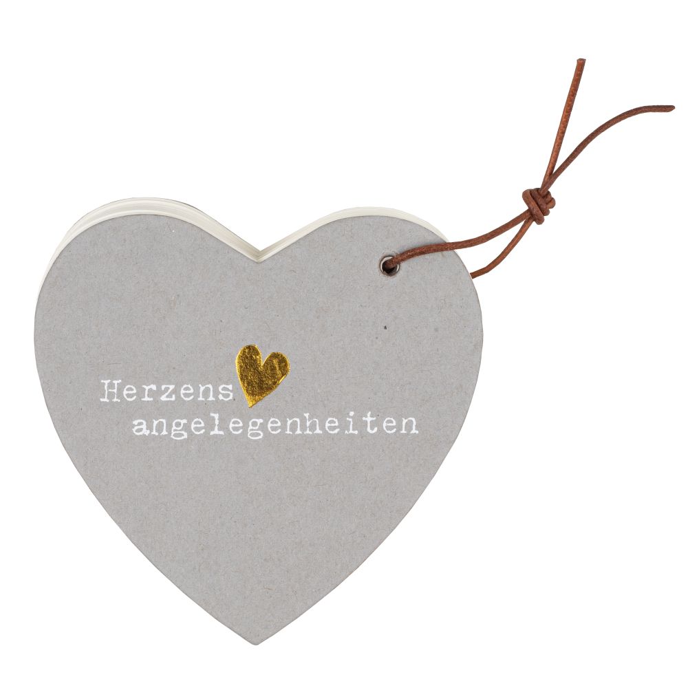Heart notes, Notizzettelblock "Herzensangelegenheiten"