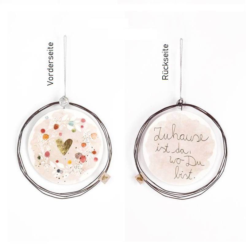 15883 Zauberornament "Zuhause ist da, wo"