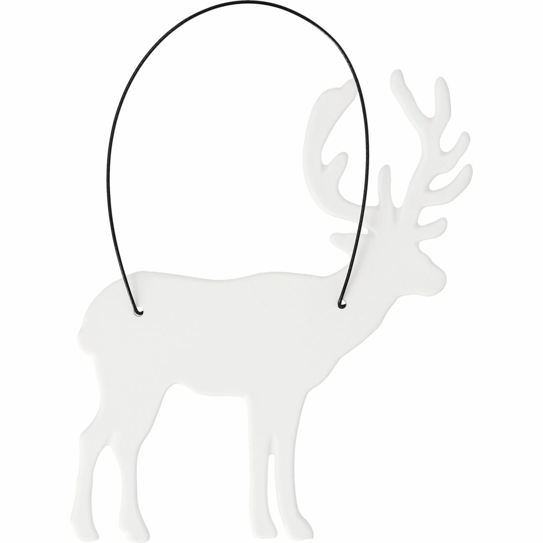 Weihnachtsdeko, Hänger, Weihnachtselch, Silhouette, Hängerdeko