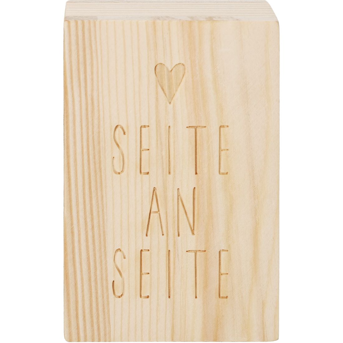 Holzblock, Holzschrift, Herz, Schriftzug, Holzartikel
