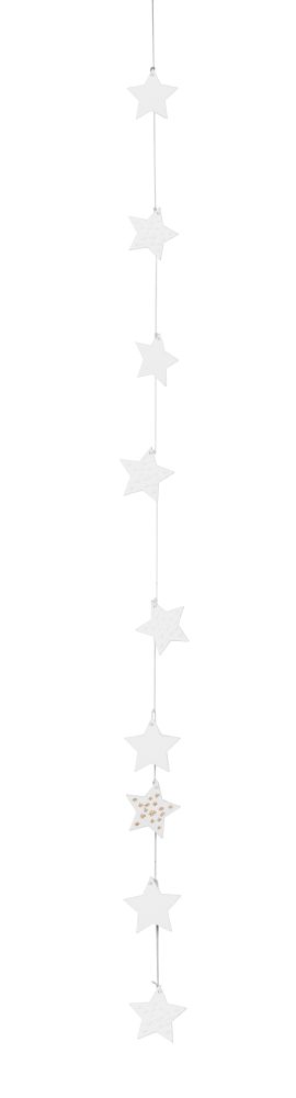 Winterzeitkette Sterne 90 cm