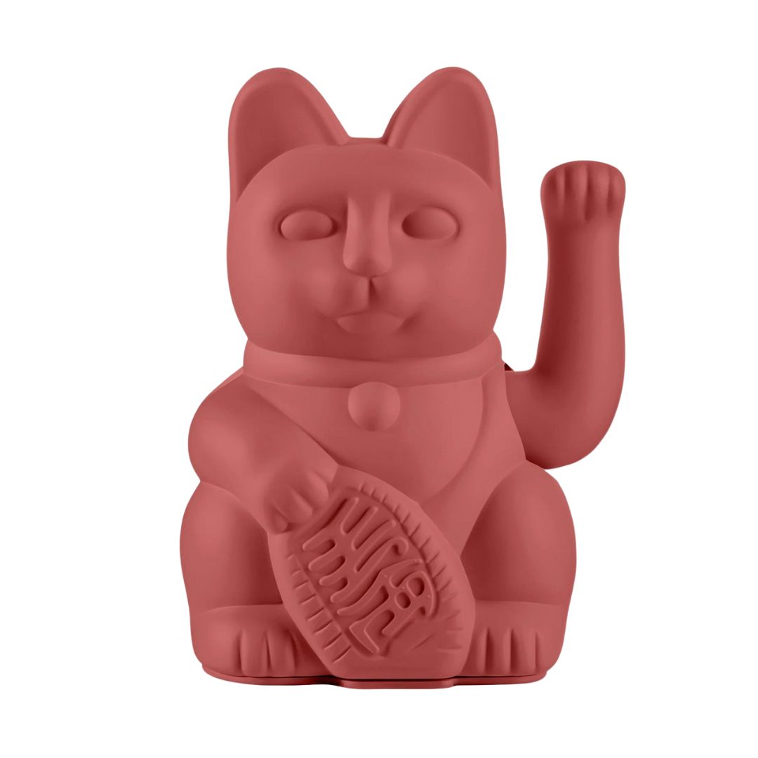 Winkekatze "Lucky Cat Berry Red" MissPompadour