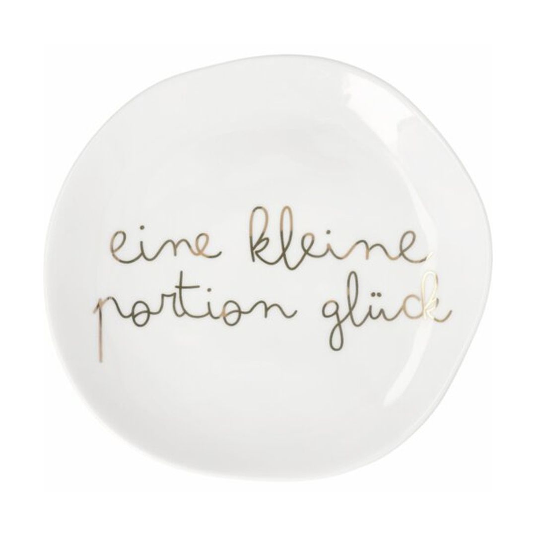 Teller „Portion Glück“ – Mix&Match Kollektion räder