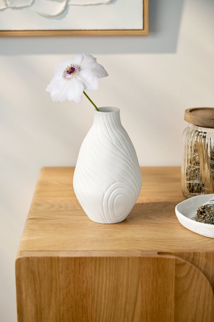 vase, weiße vase, dekovase, keramikvase, strukturmuster