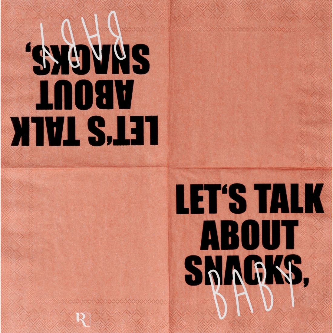 Textplakat, Typografie, Zitate, rosa Hintergrund, schwarze Buchstaben