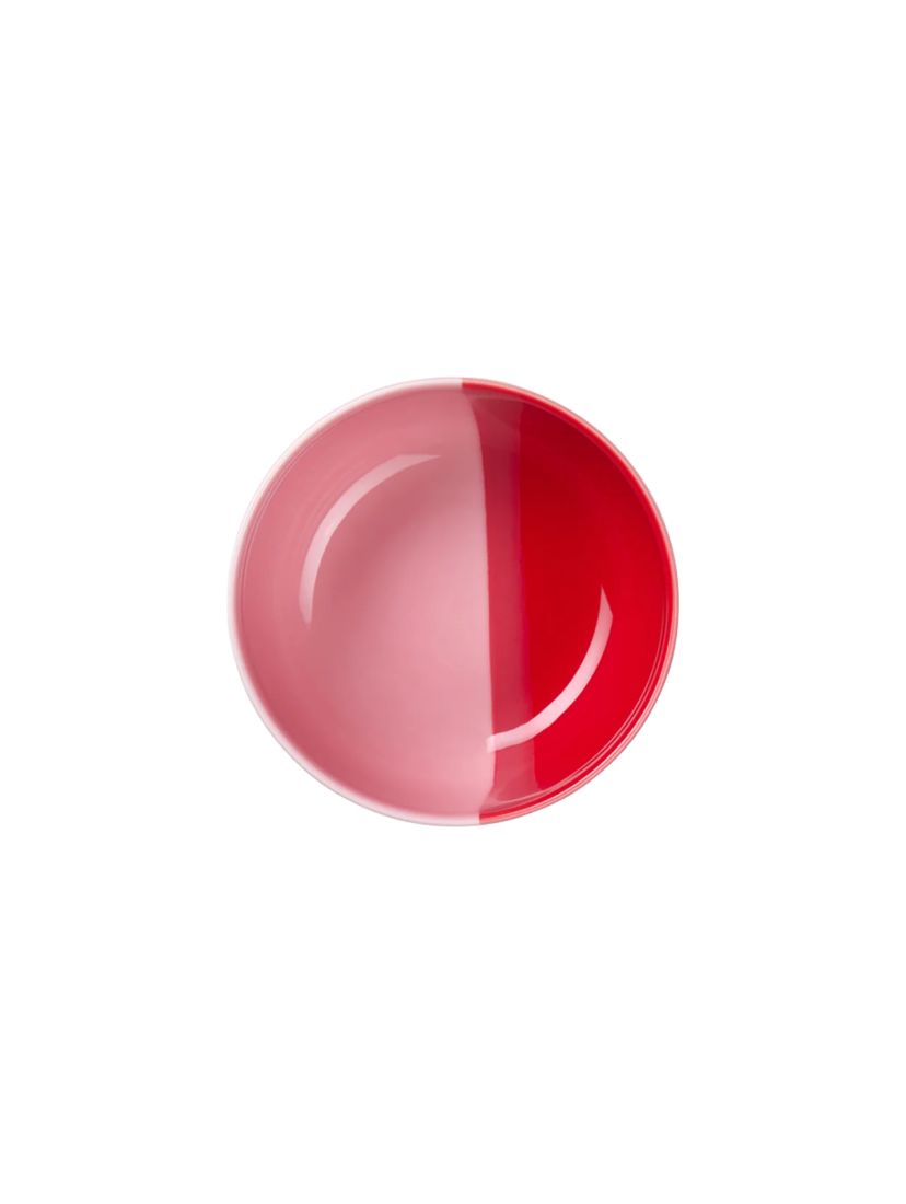 Schüssel, Schale, Keramik, Rosa, Halbrot