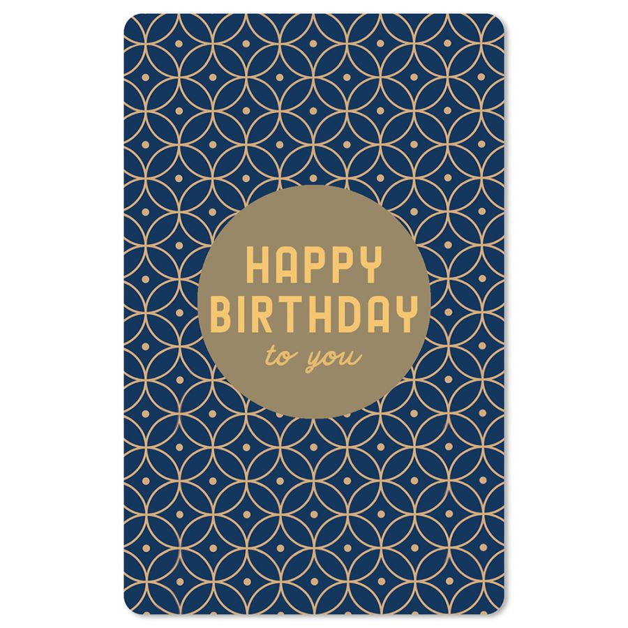 Lunacard Postkarte "Happy Birthday to you"