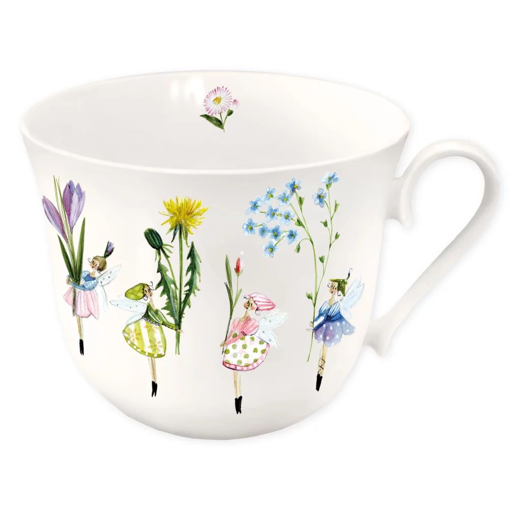 Tasse Schön, dass es dich gibt Pokal, Kunst, Porzellan, Töpferei