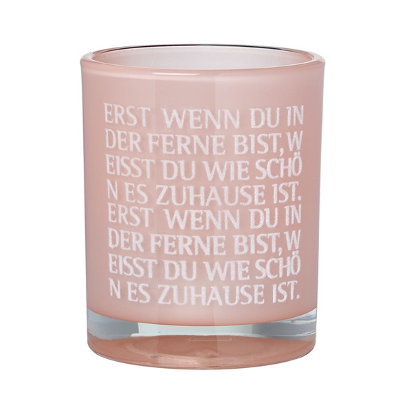 Beflocktes Poesielicht "Erst wenn du …", groß