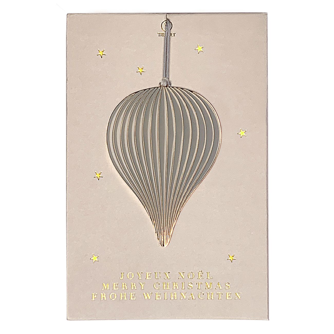 Ornament "Grey raindrop"