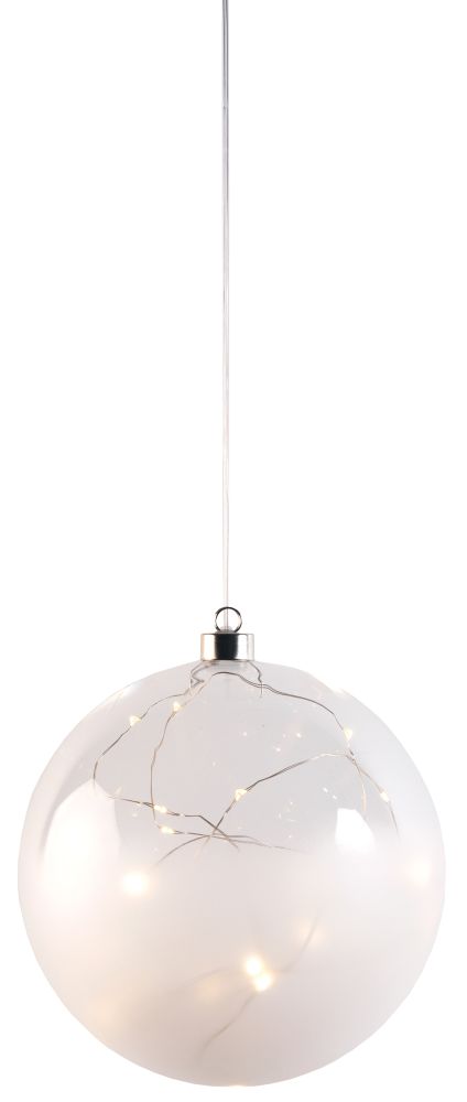 XXL Lichtkugel gefrostet LED
