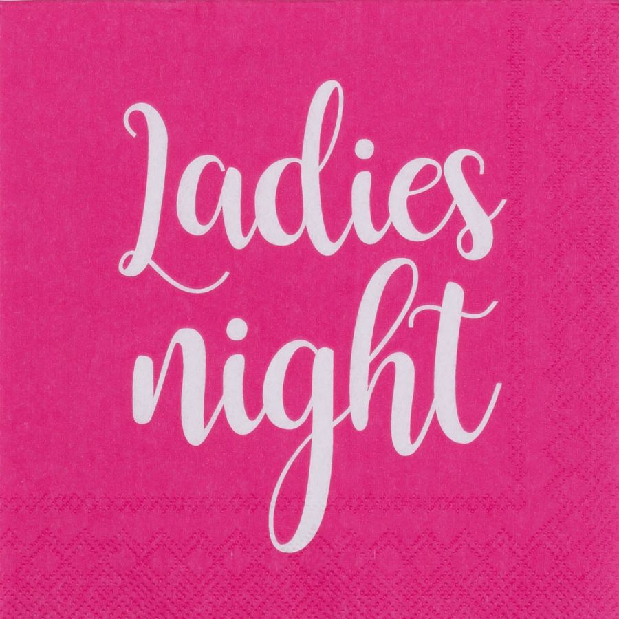 Cocktailservietten "Ladies night"