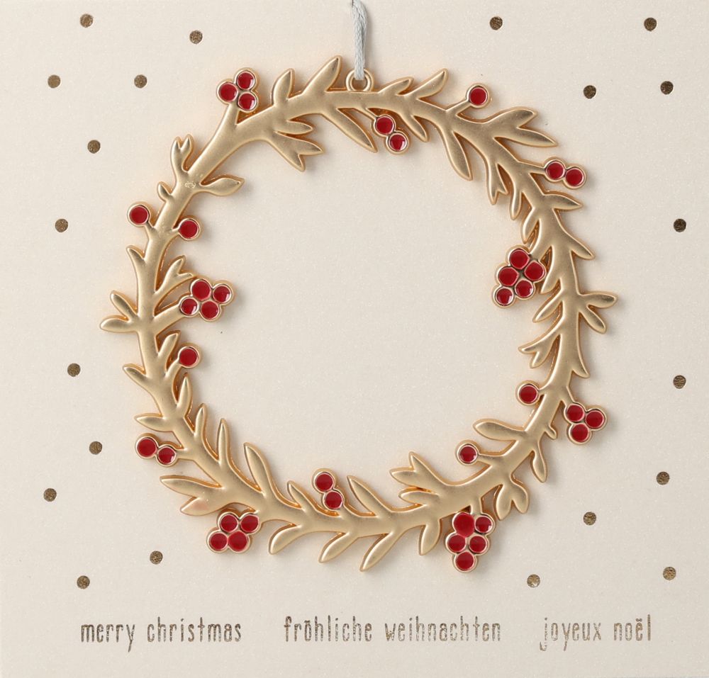 Festtagsornament "Fröhliche Weihnachten" Zubehor, Ohrring, Schmuck, Halskette