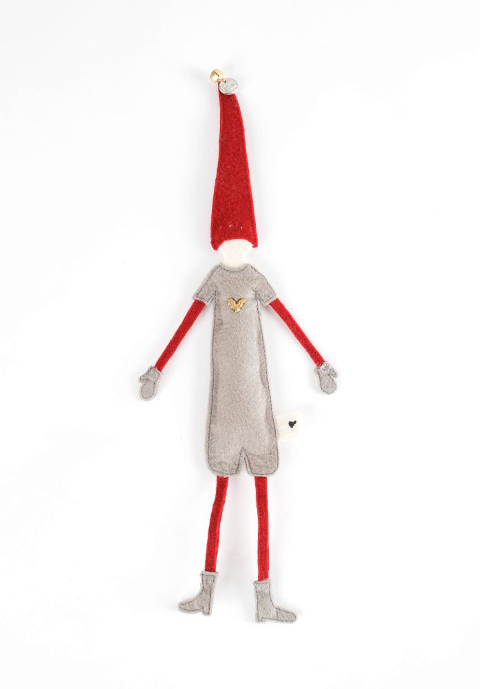 Magnetwichtel "Graue Hose" Elfe, Person