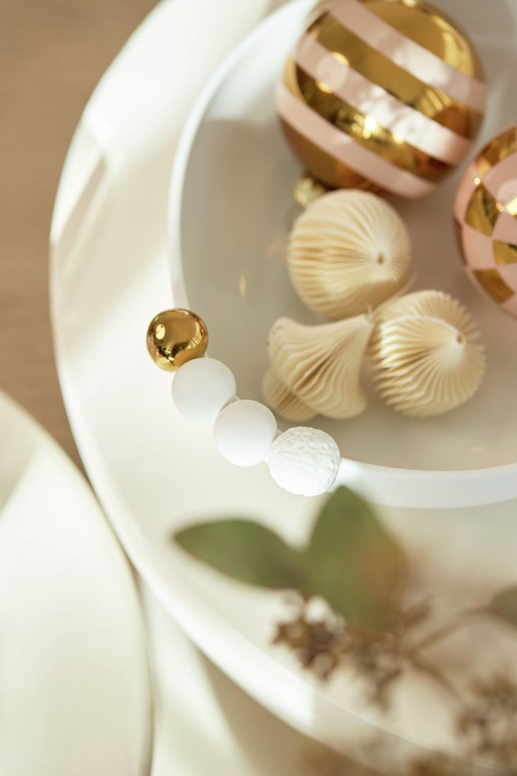 Weihnachtsdeko, Ornamente, Girlande, Kugel, Papierornament