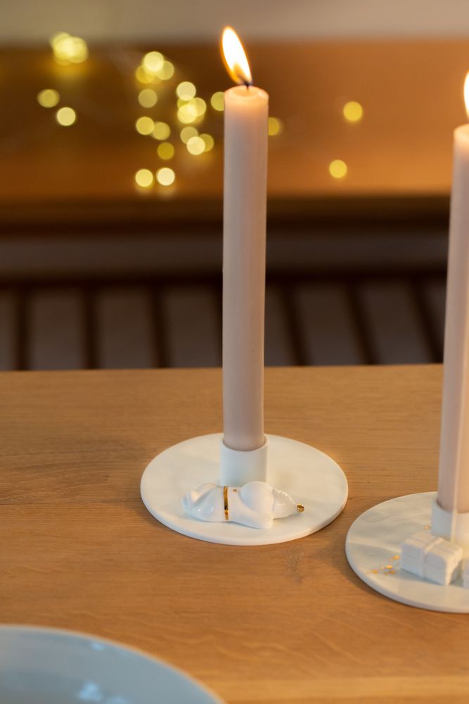 Kerze, Kerzenständer