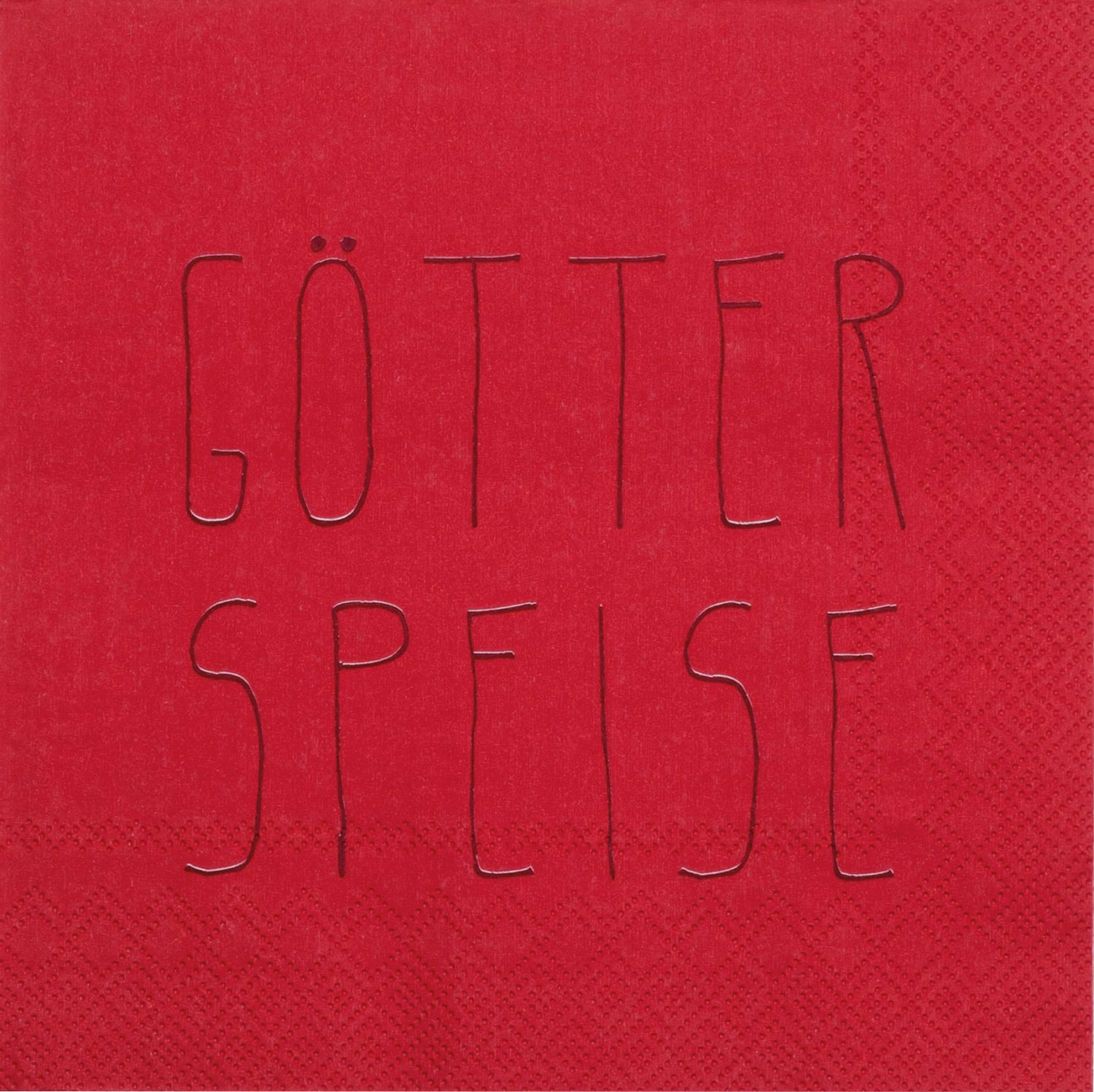 Serviette "Götterspeise"