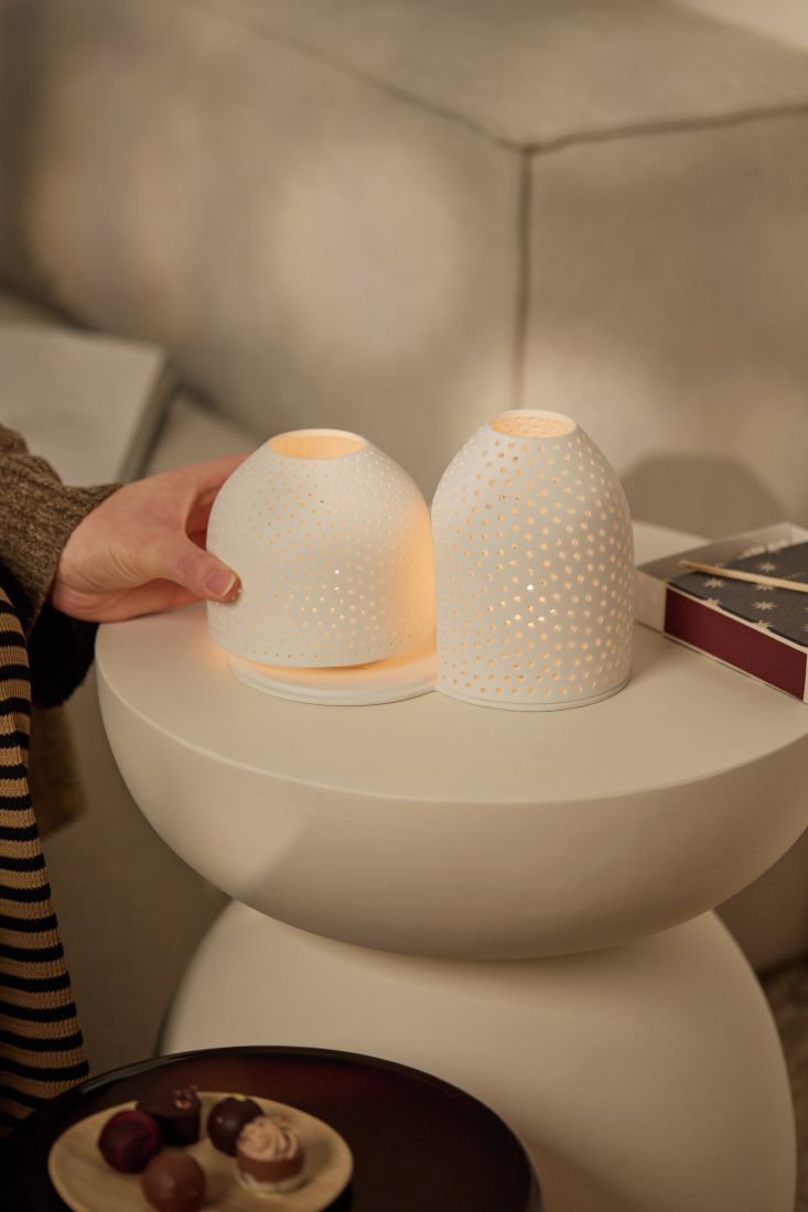 Licht, Lampen, Leuchte, Porzellan, Nachtlicht