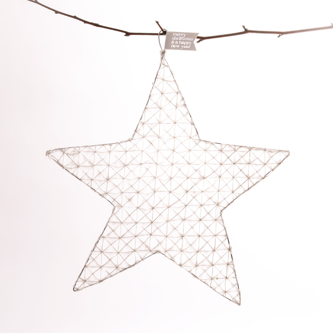 12387_drahtwabensterne_good-old-friends Großer Drahtwabenstern, Silber