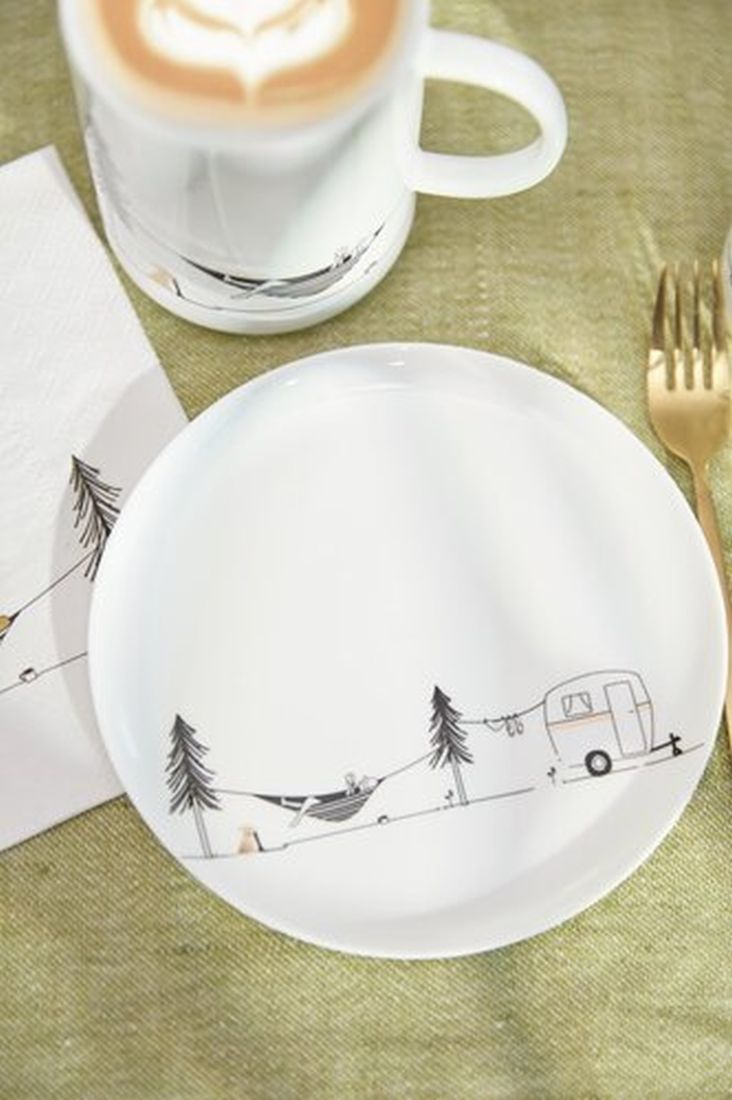 Mahlzeit, Gericht, Besteck, Teller, Porzellan