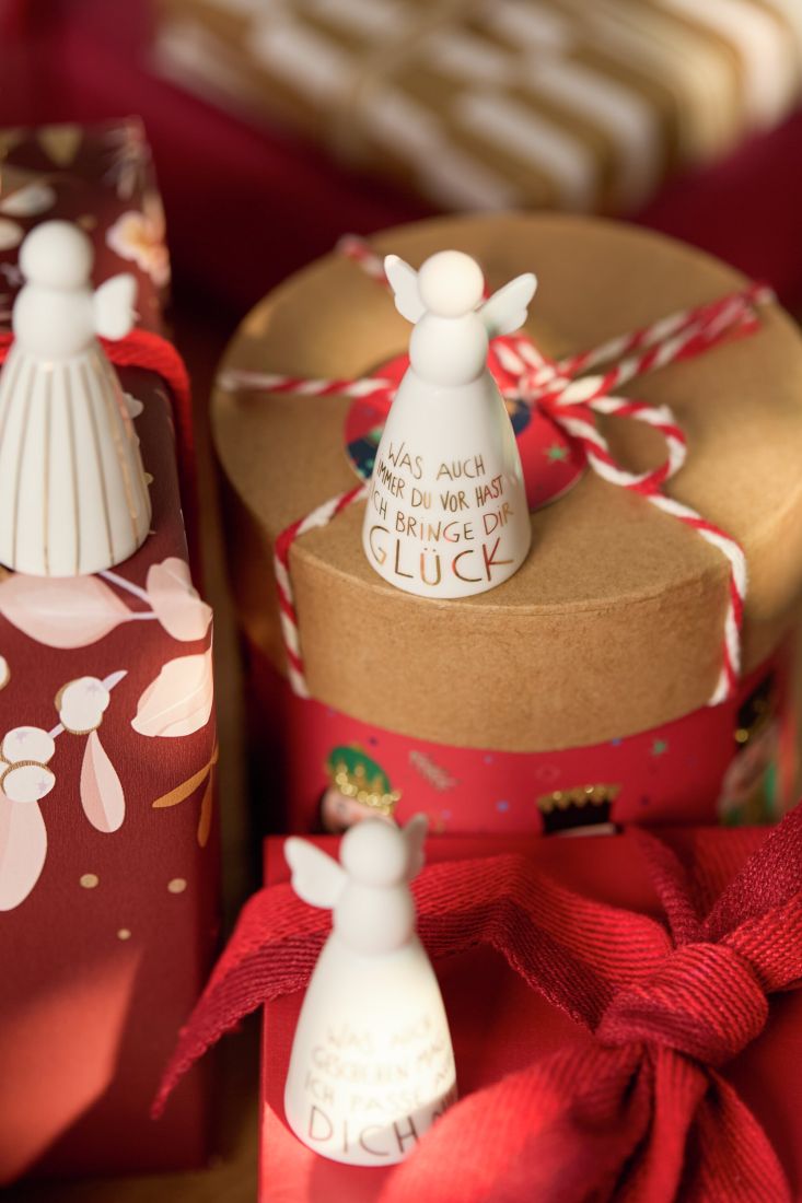 Engel, Weihnachtsdeko, Geschenkverpackung, Keksfigur, Kartenaufkleber