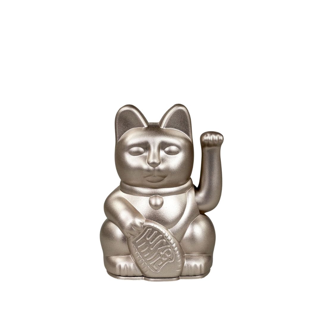 Mini Winkekatze "Lucky Cat Moonlight" Inspiration Figur, Töpferei