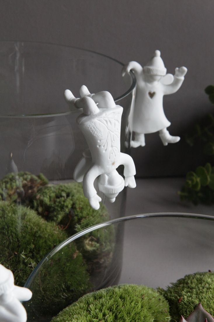 Vase Figur, Keramikfigur, weiße Figur, hängendes Ornament, Pullover-Sweatshirt-Motiv